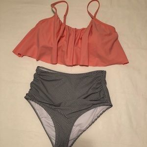 High waisted bikini